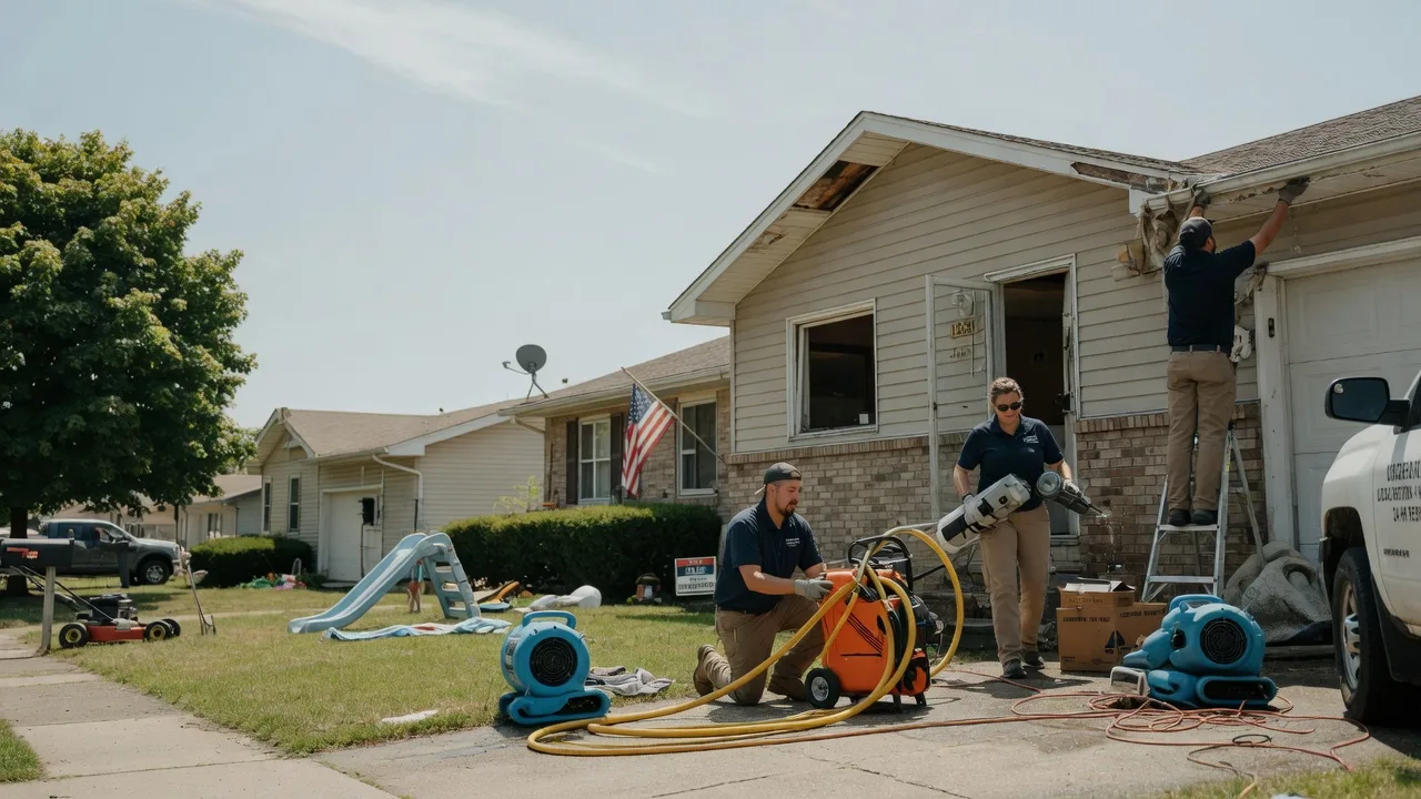 Water Damage Restoration in Woodbury, PA near me